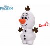 Frozen snehuliak Olaf plyšový 30 cm na batérie so zvukom
