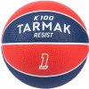 TARMAK Detská mini basketbalová lopta veľkosti 1 - K100 modro-oranžová gumená 1
