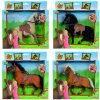 Simba Kůň Champion Beautys 19 cm Hnědý s bílou hřívou