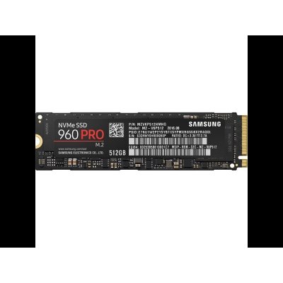 Samsung 960 Pro M.2 512GB, MZ-V6P512BW