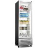Klarstein GrandCooler chladnička na nápoje, 306 l, LED osvetlenie, s kolieskami, 4 police (HEA-GCoolerSS-306L)
