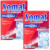 2ks SOMAT SOĽ do umývačiek riadu hrubozrnná, lepšia výkonnosť 1,2 kg