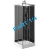 Aqualine GRANVIK sprchovací box 800x800x2180mm komponent 1/4 sprchová vanička, biela 16-080-09-11-00