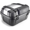 GIVI TRK52N kufor Trekker čierny so strieborným hliníkovým vekom (Monokey), objem 52 litrov