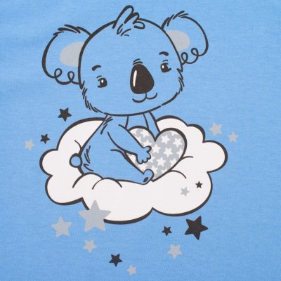 New Baby Detské letné pyžamko Dream Modrá