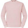 Fruit of the Loom Mikina Classic Set-In Sweat COT162202zq904-powder rose XL Růžová powder