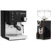 Rancilio Silvia E, čierna + Eureka Mignon Specialita, CR black