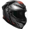 Prilba AGV K6 S Karve Matt Black Grey Red Veľkosť: XXL (63-64 cm)