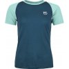 Tričko Ortovox W's 120 Tec Fast Mountain Ts Petrol Blue XL