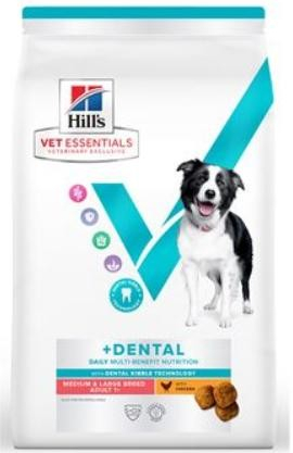 Hill’s Vet Essentials Adult MB Dental Medium & Large Chicken 10 kg