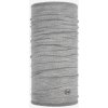 Multifunkčná šatka Buff Lightweight Merino Wool - solid light grey