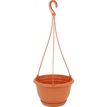 Prosperplast DAGW4 Agro závesný 24cm + záves Terakota