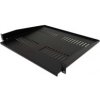 XtendLan Police 400mm, univerzal, 1U, 25kg nosnost, černá, předsunutá CPOLIC1U40-B-P