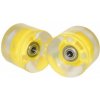 LED penny board koleso ABEC 7 žlté-2 kusy