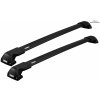 Příčníky Thule Nissan Qashqai J12 2021-2022 integrované podélníky, Edge black (Thule WingBar Edge černé 7206 + 7214B + 7213B + kit 6118)