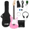 Max GigKit Junior 3/4 Electric guitar pack pink