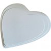 Podnos biely srdce - 32 cm