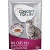 Concept for Life All Cats 10+ - v omáčke - 24 x 85 g