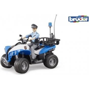 Bruder 63010 Quad polícia s figúrkou