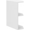 Tempo Kondela Spodná policová skrinka, biela, LULA 30 D ZAK BB