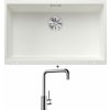 Blanco SUBLINE 700 U biela 523446 + Blanco MILI chróm 519413