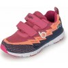 Dievčenské ľahké športové tenisky BUGGA HONE Purple/Orange/Dark Blue - 35