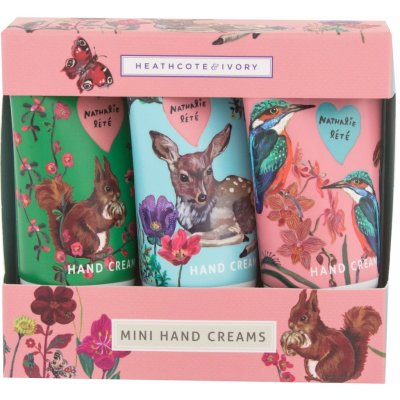Heathcote & Ivory Forest Animals krém na ruky a nechty 3 x 30 ml darčeková sada