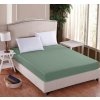 Entuzia Prestieradlo DELUXE Mako Jersey s lycrou - peppermint mentol Jersey elastan 180x200 cm - možnosť úpravy rozmeru