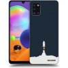 Picasee silikónový čierny obal pre Samsung Galaxy A31 A315F - Astronaut 2