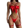 Červený komplet Naughty Gift, XL–XXL