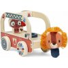 Lilliputiens - drevený hasičský automobil - lev Jack