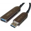 Premiumcord ku3fiber10 USB3.0 + 2.0 prodlužovací optický AOC A/Male - A/Female, 10m