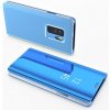 Knižkové púzdro CLEAR VIEW COVER pre HUAWEI Y7/Y7 PRIME (2019)/HONOR 8C - modré