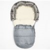 Zimný fusak New Baby Lux Wool graphite Sivá