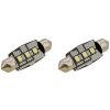 Žiarovka 3 LED SMD 12V suf.11X38 SV8.5 NEW-CAN-BUS biela 2ks