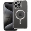 Kryt Electro Mag Cover Case Compatible With Magsafe iPhone 15 Pro Max Grey Titanium