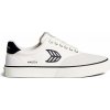 Pánské volnočasové boty Cariuma NAIOCA PRO Vintage White Suede Off-White Canvas Black Logo Sneaker