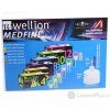 Wellion MEDFINE plus Penneedles 12 mm ihla na aplikáciu inzulínu pomocou pera 100 ks + nádoba na použité ihly, 1x1 set