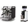 Rocket Espresso Mozzafiato FAST V, black + Eureka Mignon Zero, BL white