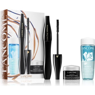 Lancôme Hypnôse Hypnose Mascara riasenka pre objem a oddelenie rias 6,5 ml + Bi-Facil odličovač očí pre všetky typy pleti vrátane citlivej 30 ml + Génifique aktívny omladzujúci krém na očné okolie 5 m