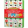 Eurographics Adventskalender Vianočné sladkosti 24 x 12,5 x 12,5 cm 50 dielov