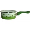 Metalac Rendlík Smaltovaný rendlík s bakelitovou ručkou tráva 16 cm 1,5 l D4-16-3