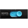 Adata Flash Drive UV220, 64GB, USB 3.0, black and blue AUV220-64G-RBKBL