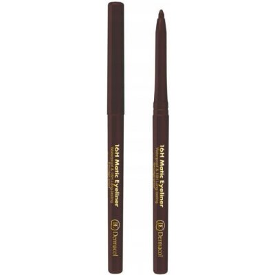 Dermacol 16H Matic Eyeliner Waterproof and Long-Lasting 03 Brown automatická ceruzka na oči 3 g