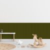 PIPPER. Textilná samolepiaca tapeta - Obdĺžnik - Khaki farba Farba: Tmavá, Veľkosť: 80 cm