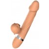 Vibrátor-Basia Thtusting Vibrator 2 in 1 Tongue Vibrators USB