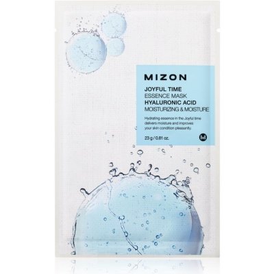 Mizon Joyful Time Hyaluronic Acid plátenná maska s hydratačným a upokojujúcim účinkom 23 g