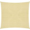 DKD HOME DECOR vidaXL Markíza 160 g/m² Béžová 4,5x4,5 m HDPE
