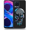 Picasee silikónový čierny obal pre Realme 8 Pro - EARTH - Lebka 3.0