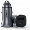 UGREEN A+C Dual-Port Car Charger PD30W+SCP22.5W
